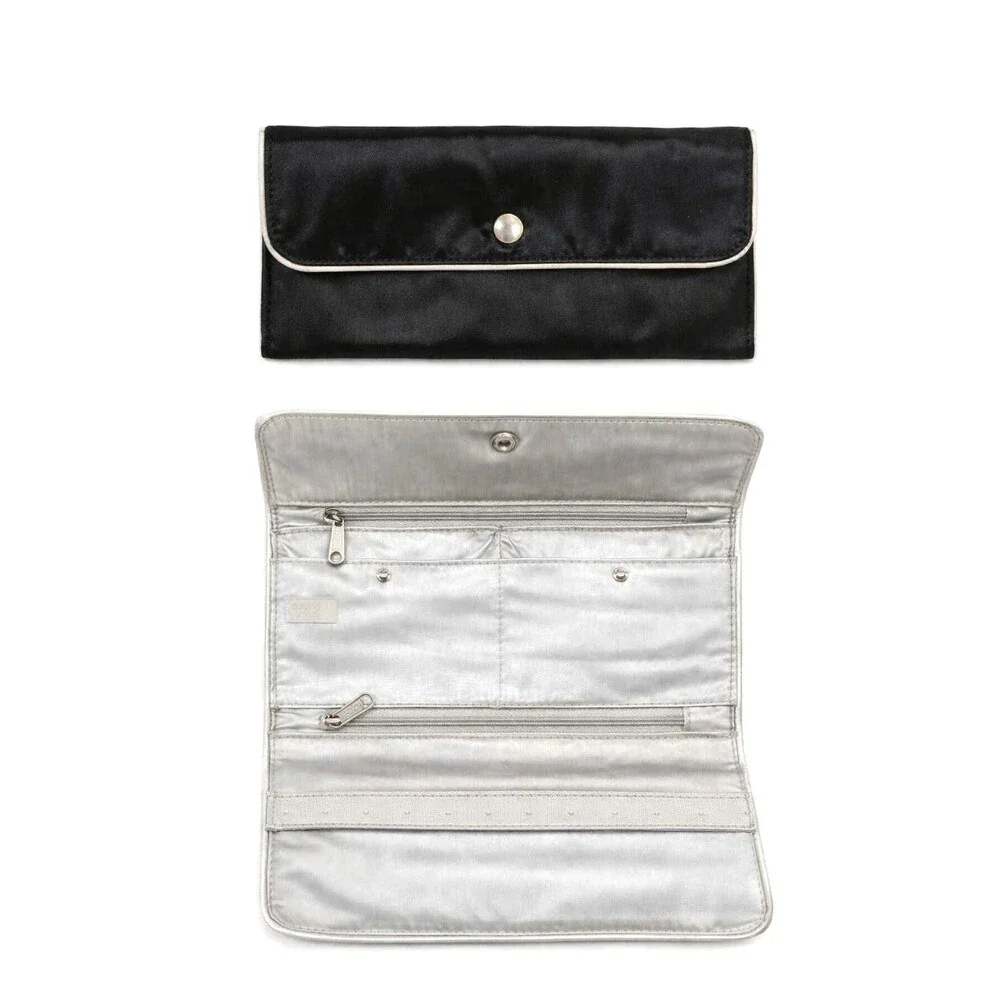 Vintage Jewelry Travel Pouch Holds Earrings, Bracelet, Necklaces for Traveling